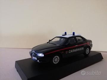 modellino lafa romeo 156 carabinieri p.m.