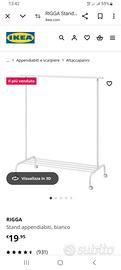 Stand appendiabiti RIGGA IKEA