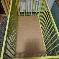 lettino ikea verde mela