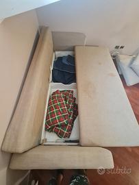 divano letto con contenitore 
