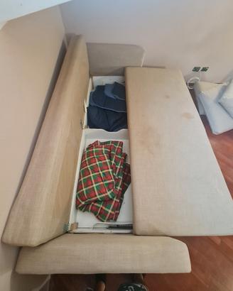 divano letto con contenitore 