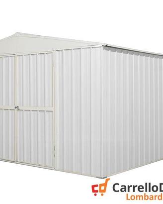 Box prefabbricato acciaio lamiera 360x430 bianco