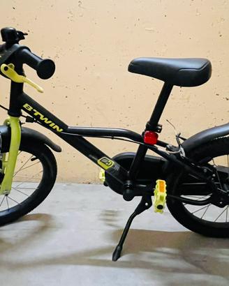 Bicicletta bambino - B’Twin Dark Hero 500, 16”