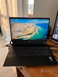 Gaming laptop pc HP pavilion