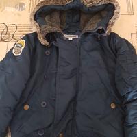 Giubbotto Bomber Bambino Dodipetto Tg 5-6 Anni Blu