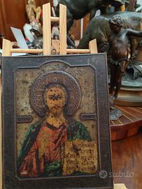 Icona Russa Cristo Pantocratore 