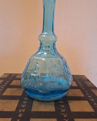 Bottiglia / caraffa storica blu - Sicilia ante '27
