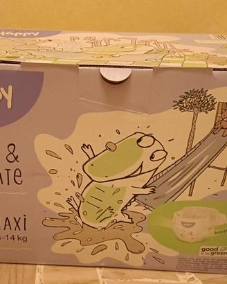 Pannolini baby Happy taglia 4 (8-14 kg) 124 pezzi