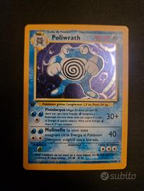 Carta Pokemon Poliwrath bs13 prima edizione ita