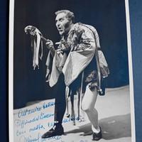 Foto di scena autografa di Mino Cavallo
