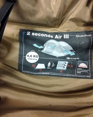 tenda da campeggio 2 seconds air III