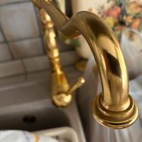 Fontane bagno più fontana cucina dorata