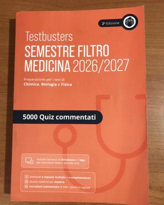 Semestre filtro medicina 2026/2027 Testbusters
