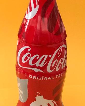 COCA-COLA BOTTIGLIA VETRO WRAPPATO TURCHIA 2023