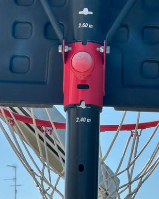 Canestro basket altezza 220cm -305cm