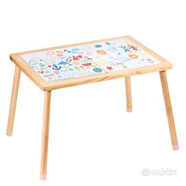 Tavolo Sensoriale Bambini con Piano Doppia Faccia