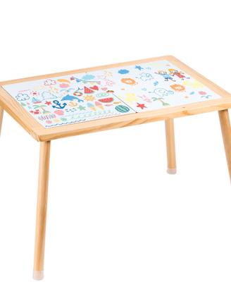 Tavolo Sensoriale Bambini con Piano Doppia Faccia