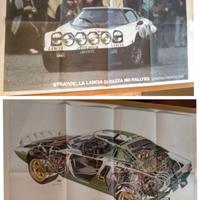 POSTER "STRATOS LA LANCIA DI RAZZA NEI RALLYES"
