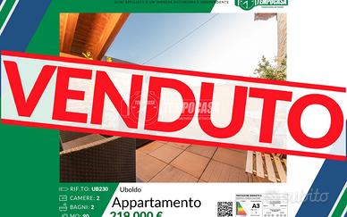 COME NUOVO:3 LOCALI CON DOPPI SERVIZI E BOX