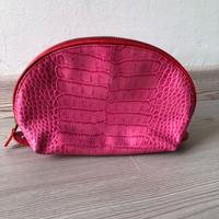 Pochette Ann Taylor pitonata fucsia/rosa