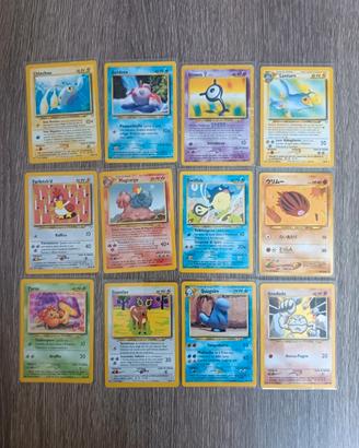 Lotto Carte Pokémon Comuni / Non Comuni - Set Neo 