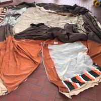 Tenda campeggio vintage  POUCH anni 70 4 posti