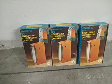 lampade vintage pocketable fluorescent lantern