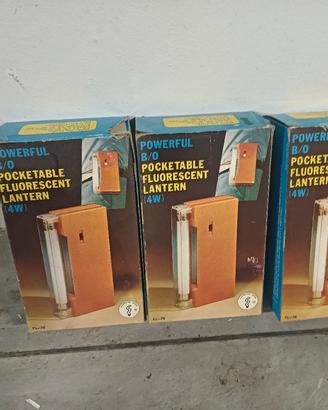 lampade vintage pocketable fluorescent lantern