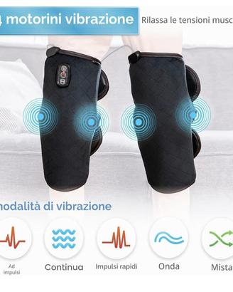 COMFIER Massaggiatore ginocchio con vibrazione