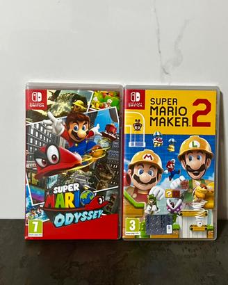 Super Mario Odyssey & Super Mario Maker 2