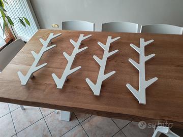 APPENDI ABITI IN LEGNO VERNICIATO