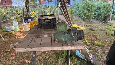 Pompa per tirare acqua