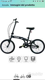 Bici pieghevole nilox