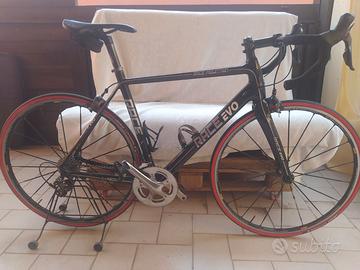 Bici corsa carbonio race Mountain evo M 54