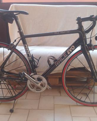 Bici corsa carbonio race Mountain evo M 54
