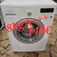 lavatrice Whirlpool 8kg classe Apiupiupiu 