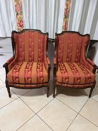 Poltrone  anni 60 restaurate.