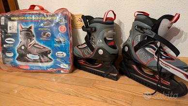 Pattini ghiaccio n.39 nuovi 