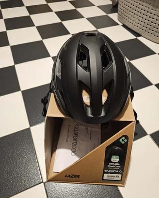 Casco bici Lazer strada Kineticore TG L nero opaco