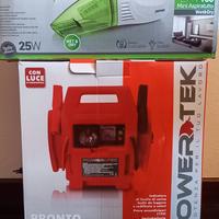Avviatore con compressore d'aria ed aspiratutto 
