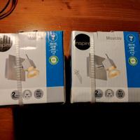 Faretti Inspire Moscou GU10 – coppia – mai usati