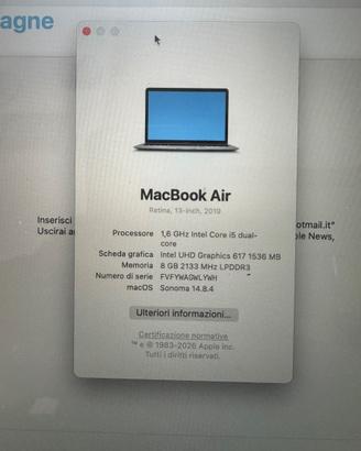 MacBook Air M1 2019