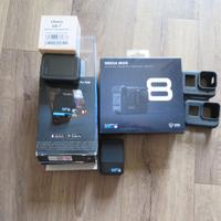 Action cam GoPro hero 8 +accessori originali e non