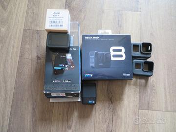 Action cam GoPro hero 8 +accessori originali e non