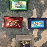 Cartucce pokemon gameboy