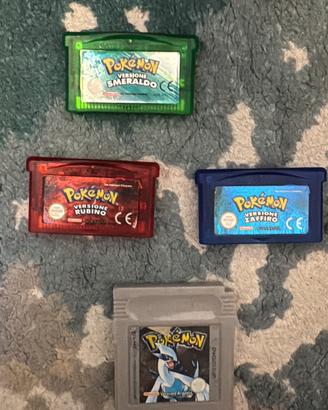 Cartucce pokemon gameboy