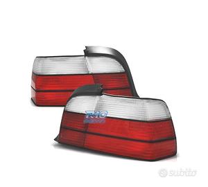 FANALI BMW E36 ROSSO BIANCO LOOK M3