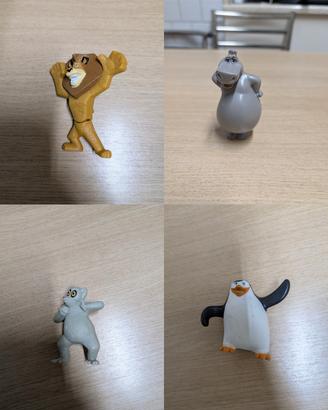 Lotto 4 Madagascar 2 McDonald's Happy Meal 2008