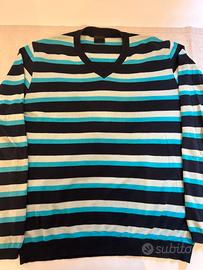Maglione a righe
