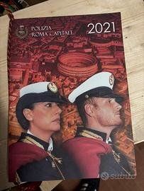 Calendario storico 2021 Polizia Roma Capitale.